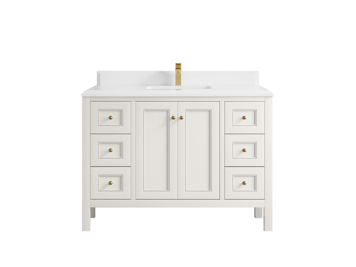 Nashville 48 in. W x 22 in. D Single Sink Bathroom Vanity - Willow Bath and Vanity