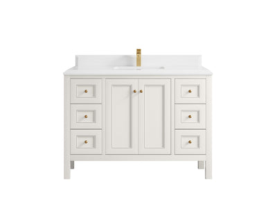 Nashville 48 in. W x 22 in. D Single Sink Bathroom Vanity - Willow Bath and Vanity