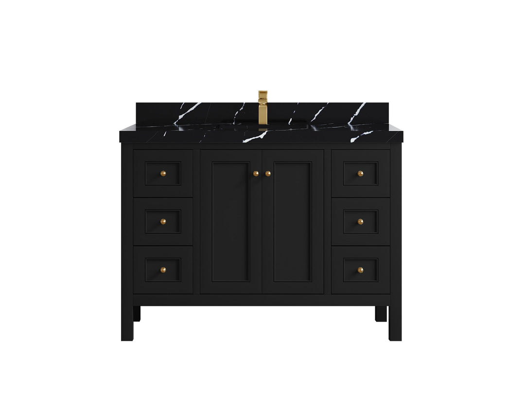 Nashville 48 in. W x 22 in. D Single Sink Bathroom Vanity - Willow Bath and Vanity