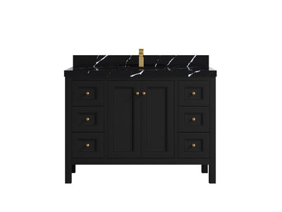 Nashville 48 in. W x 22 in. D Single Sink Bathroom Vanity - Willow Bath and Vanity