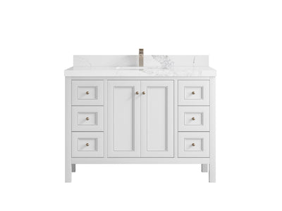 Nashville 48 in. W x 22 in. D Single Sink Bathroom Vanity - Willow Bath and Vanity