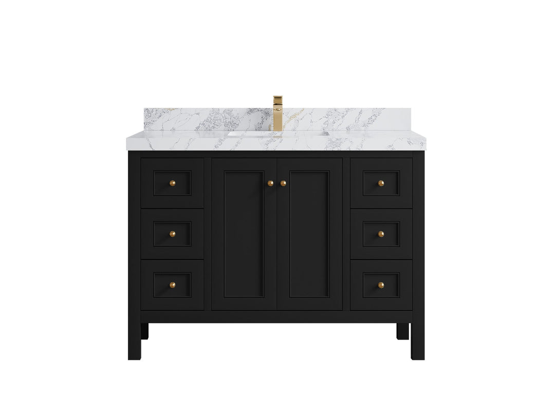 Nashville 48 in. W x 22 in. D Single Sink Bathroom Vanity - Willow Bath and Vanity