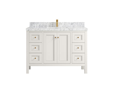 Nashville 48 in. W x 22 in. D Single Sink Bathroom Vanity - Willow Bath and Vanity