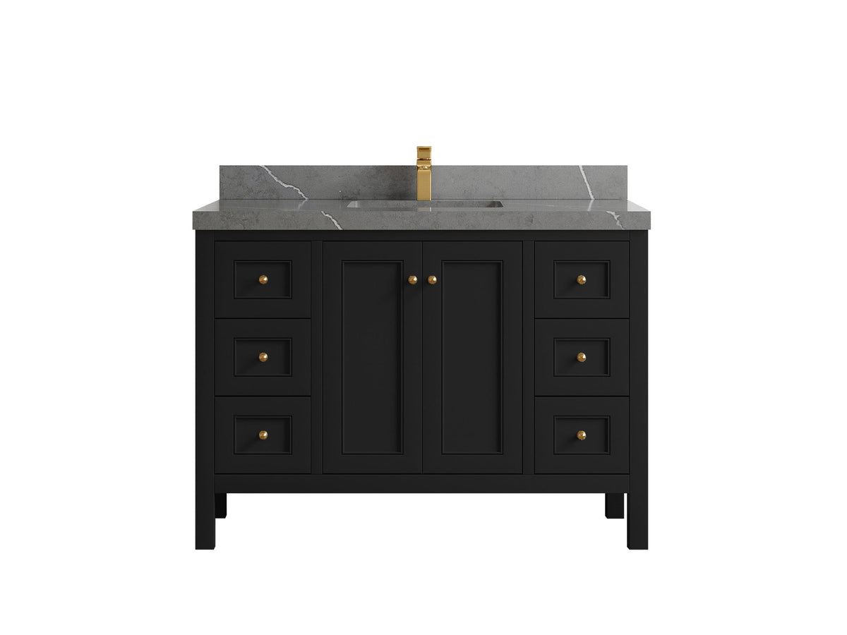 Nashville 48 in. W x 22 in. D Single Sink Bathroom Vanity - Willow Bath and Vanity