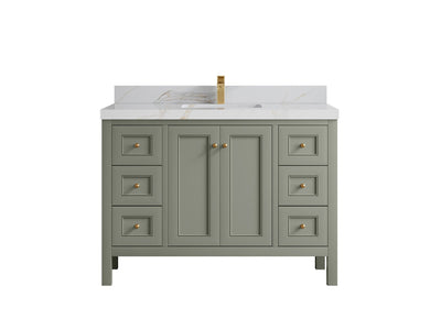 Nashville 48 in. W x 22 in. D Single Sink Bathroom Vanity - Willow Bath and Vanity