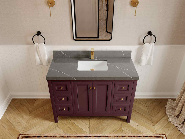 Nashville 48 in. W x 22 in. D Single Sink Bathroom Vanity - photo 38