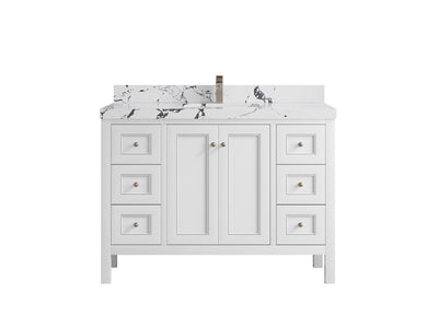 Nashville 48 in. W x 22 in. D Single Sink Bathroom Vanity - Willow Bath and Vanity