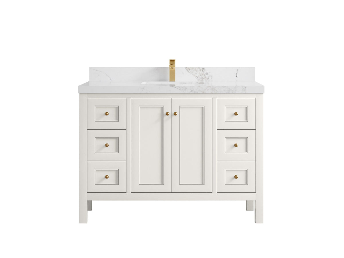 Nashville 48 in. W x 22 in. D Single Sink Bathroom Vanity - Willow Bath and Vanity