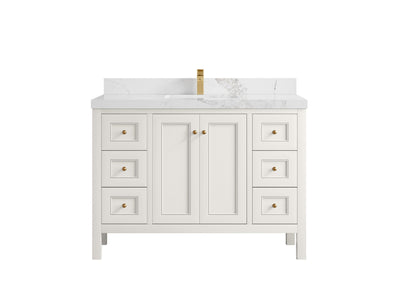 Nashville 48 in. W x 22 in. D Single Sink Bathroom Vanity - Willow Bath and Vanity