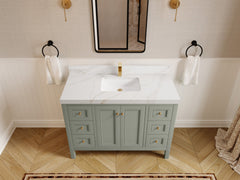 Nashville 48 in. W x 22 in. D Single Sink Bathroom Vanity - photo 28