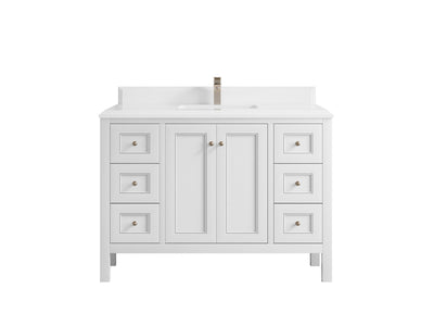 Nashville 48 in. W x 22 in. D Single Sink Bathroom Vanity - Willow Bath and Vanity