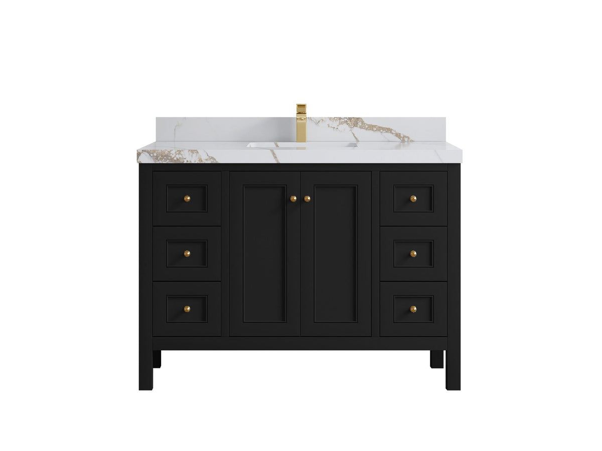 Nashville 48 in. W x 22 in. D Single Sink Bathroom Vanity - Willow Bath and Vanity