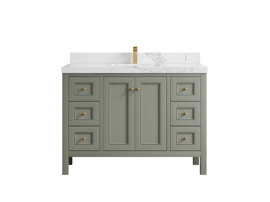 Nashville 48 in. W x 22 in. D Single Sink Bathroom Vanity - Willow Bath and Vanity