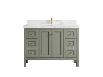Nashville 48 in. W x 22 in. D Single Sink Bathroom Vanity - Willow Bath and Vanity