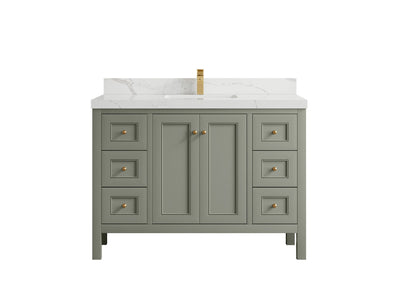 Nashville 48 in. W x 22 in. D Single Sink Bathroom Vanity - Willow Bath and Vanity
