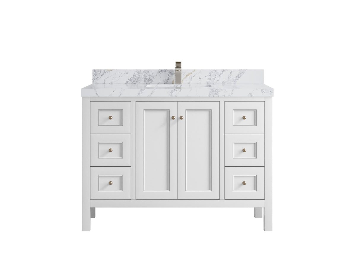 Nashville 48 in. W x 22 in. D Single Sink Bathroom Vanity - Willow Bath and Vanity