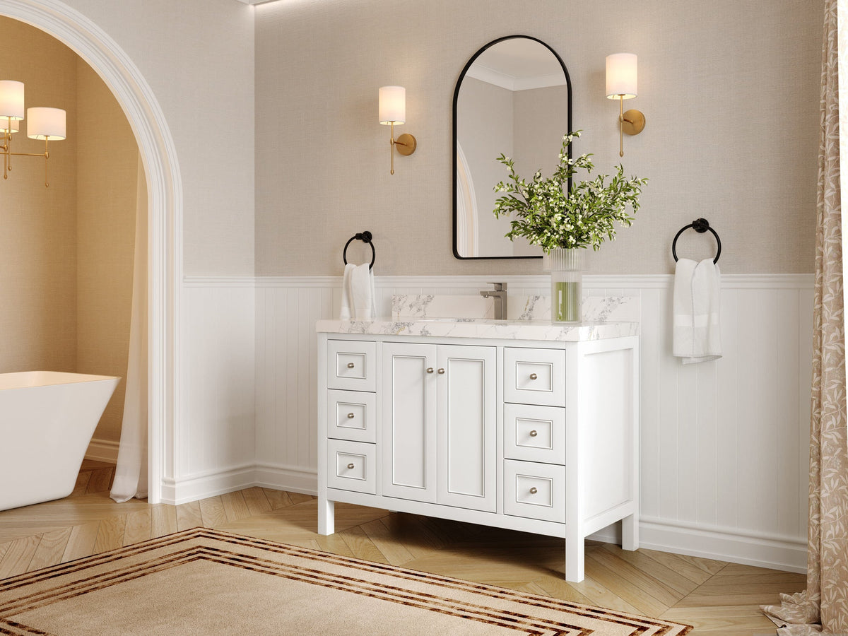 Nashville 48 in. W x 22 in. D Single Sink Bathroom Vanity - Willow Bath and Vanity