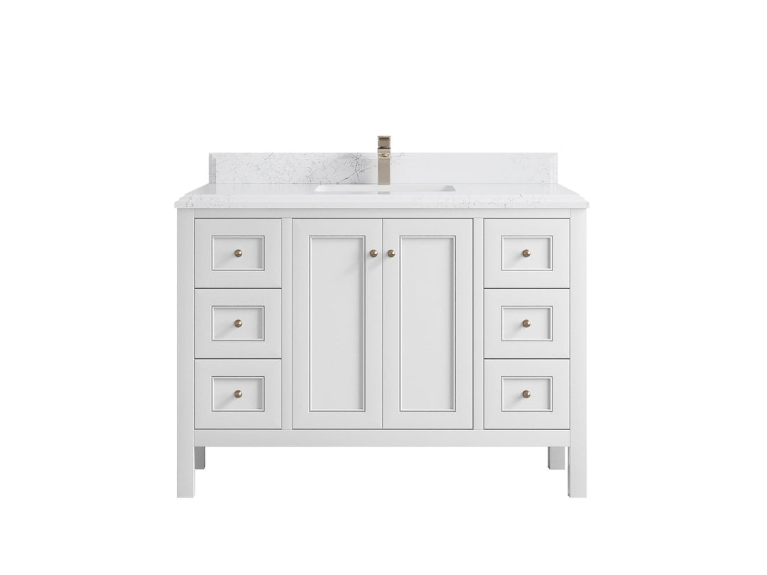 Nashville 48 in. W x 22 in. D Single Sink Bathroom Vanity - Willow Bath and Vanity
