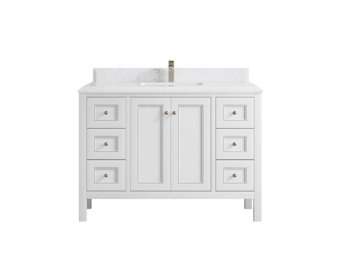 Nashville 48 in. W x 22 in. D Single Sink Bathroom Vanity - Willow Bath and Vanity