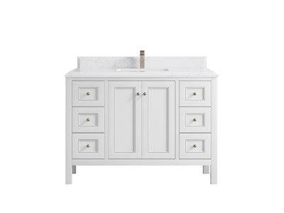 Nashville 48 in. W x 22 in. D Single Sink Bathroom Vanity - Willow Bath and Vanity