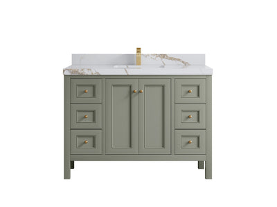 Nashville 48 in. W x 22 in. D Single Sink Bathroom Vanity - Willow Bath and Vanity