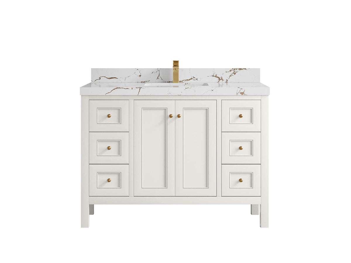 Nashville 48 in. W x 22 in. D Single Sink Bathroom Vanity - Willow Bath and Vanity