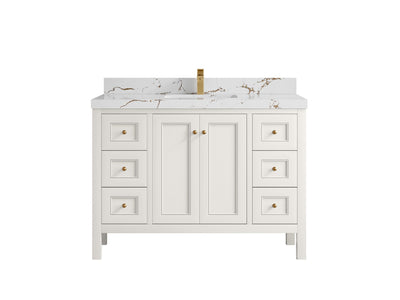 Nashville 48 in. W x 22 in. D Single Sink Bathroom Vanity - Willow Bath and Vanity