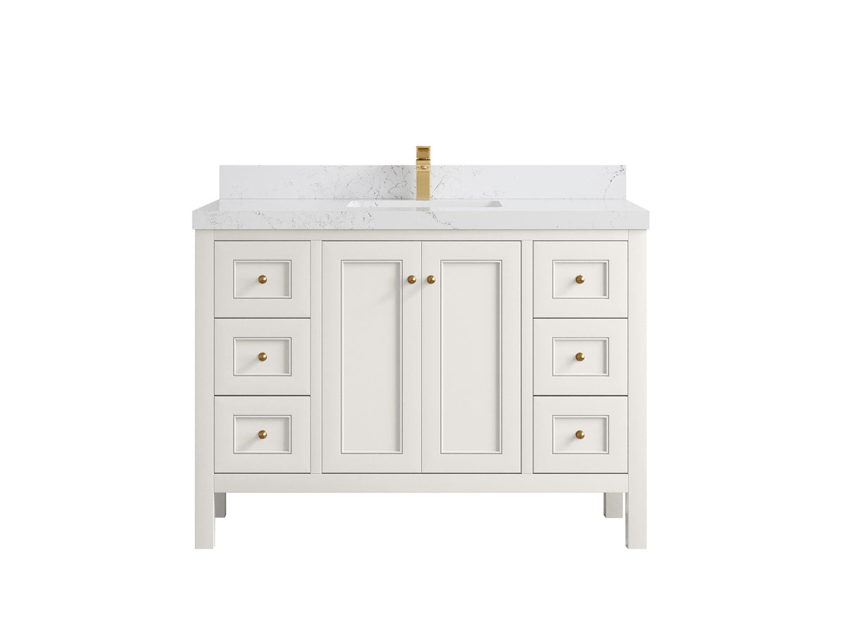 Nashville 48 in. W x 22 in. D Single Sink Bathroom Vanity - Willow Bath and Vanity