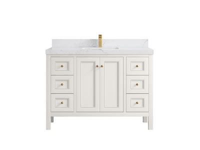 Nashville 48 in. W x 22 in. D Single Sink Bathroom Vanity - Willow Bath and Vanity