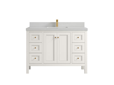 Nashville 48 in. W x 22 in. D Single Sink Bathroom Vanity - Willow Bath and Vanity
