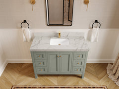 Nashville 48 in. W x 22 in. D Single Sink Bathroom Vanity - photo 14
