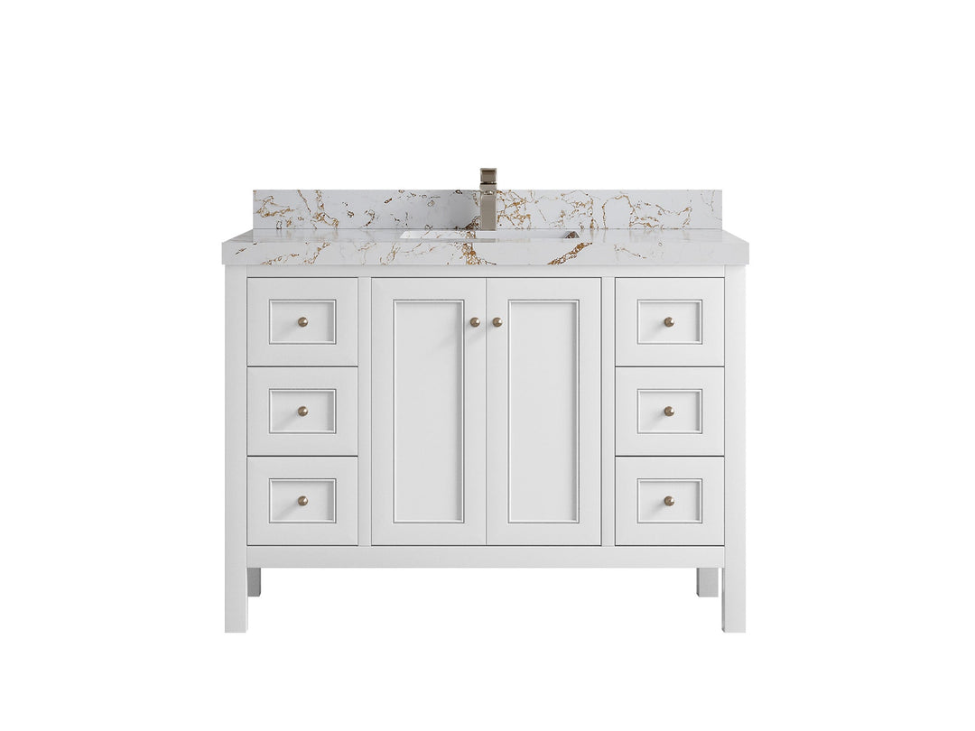 Nashville 48 in. W x 22 in. D Single Sink Bathroom Vanity - Willow Bath and Vanity