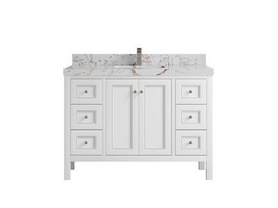 Nashville 48 in. W x 22 in. D Single Sink Bathroom Vanity - Willow Bath and Vanity