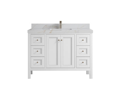 Nashville 48 in. W x 22 in. D Single Sink Bathroom Vanity - Willow Bath and Vanity