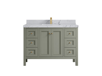 Nashville 48 in. W x 22 in. D Single Sink Bathroom Vanity - Willow Bath and Vanity