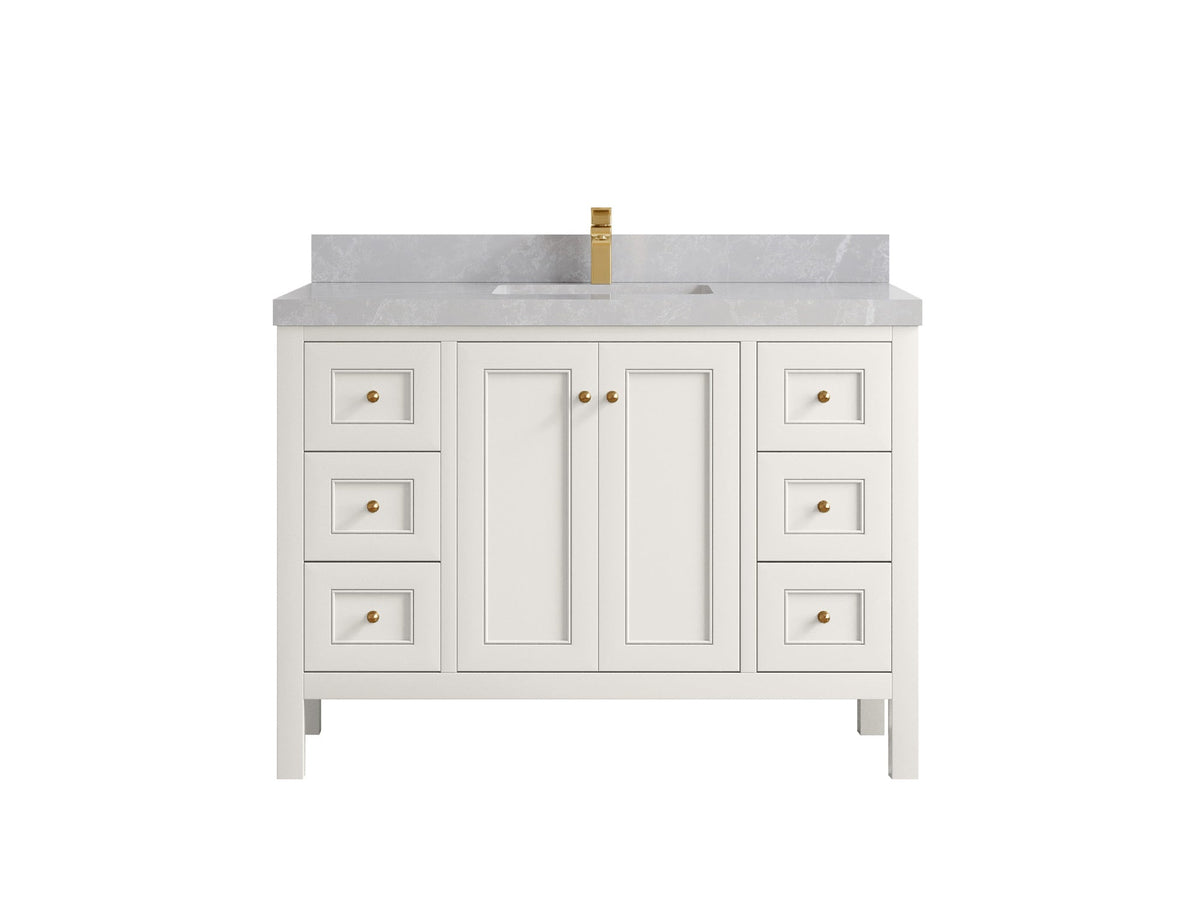 Nashville 48 in. W x 22 in. D Single Sink Bathroom Vanity - Willow Bath and Vanity