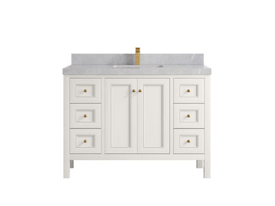 Nashville 48 in. W x 22 in. D Single Sink Bathroom Vanity - Willow Bath and Vanity
