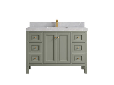 Nashville 48 in. W x 22 in. D Single Sink Bathroom Vanity - Willow Bath and Vanity