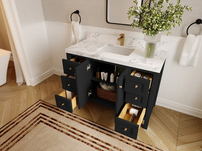Nashville 48 in. W x 22 in. D Single Sink Bathroom Vanity - Willow Bath and Vanity