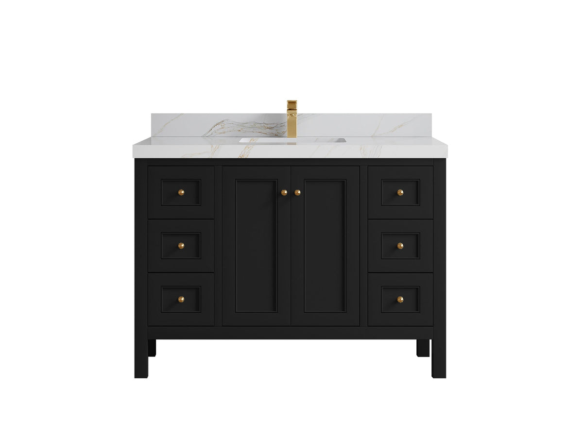 Nashville 48 in. W x 22 in. D Single Sink Bathroom Vanity - Willow Bath and Vanity
