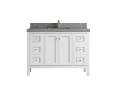 Nashville 48 in. W x 22 in. D Single Sink Bathroom Vanity - Willow Bath and Vanity