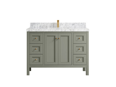 Nashville 48 in. W x 22 in. D Single Sink Bathroom Vanity - Willow Bath and Vanity