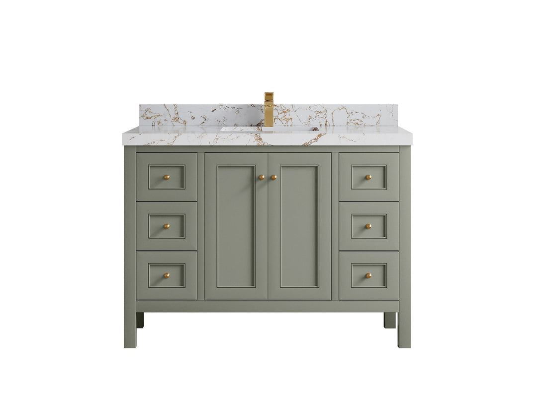Nashville 48 in. W x 22 in. D Single Sink Bathroom Vanity - Willow Bath and Vanity