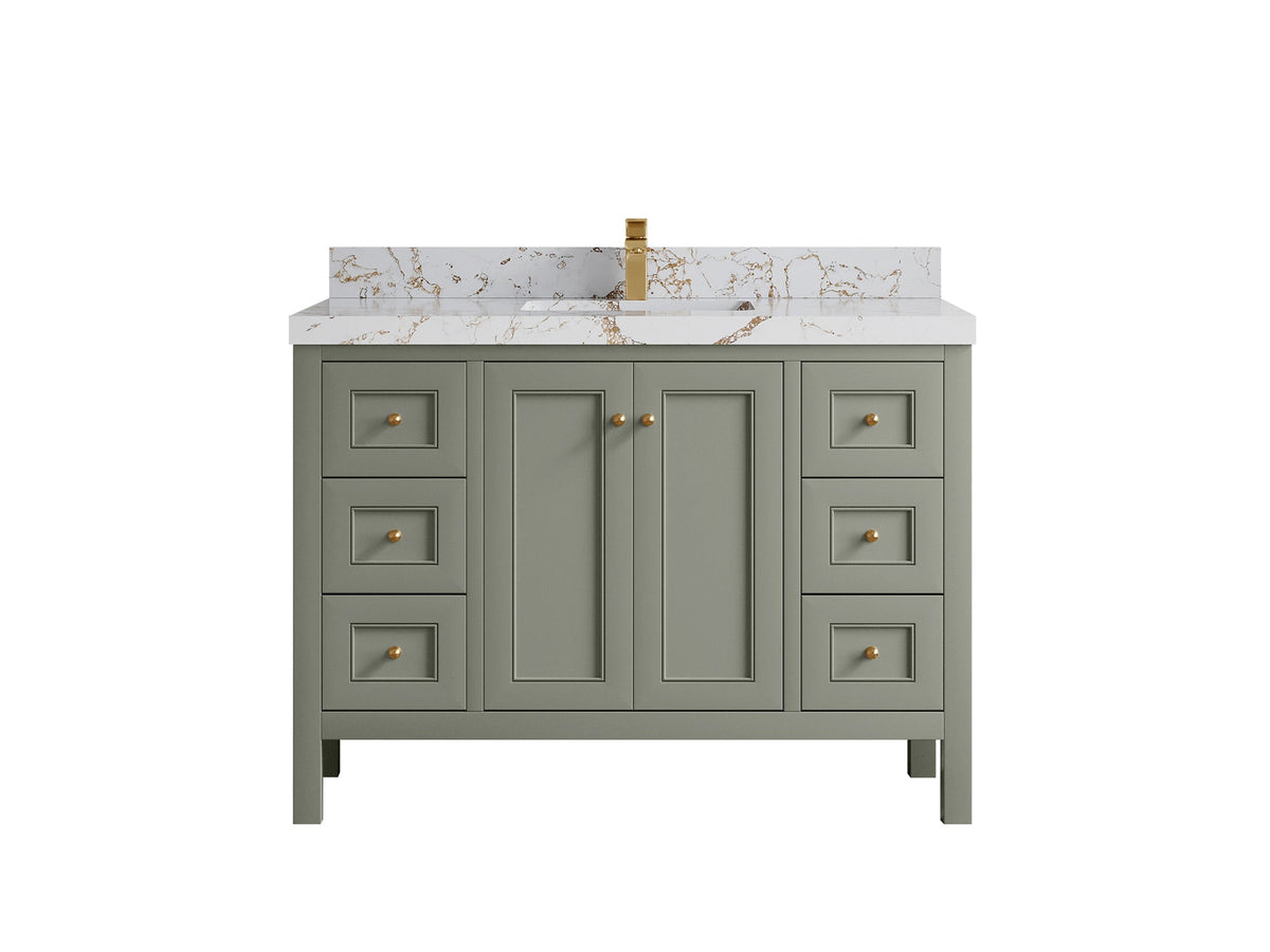 Nashville 48 in. W x 22 in. D Single Sink Bathroom Vanity - Willow Bath and Vanity