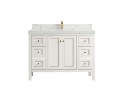 Nashville 48 in. W x 22 in. D Single Sink Bathroom Vanity - Willow Bath and Vanity