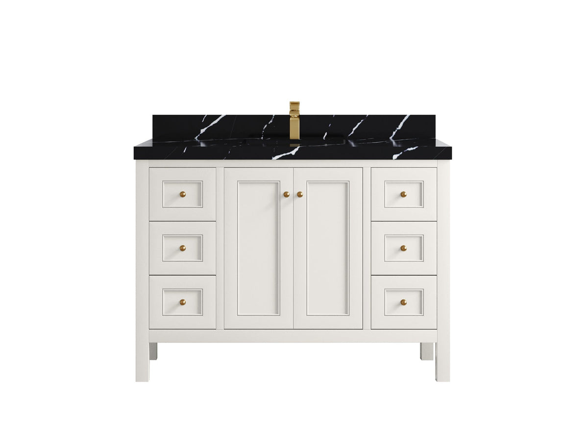 Nashville 48 in. W x 22 in. D Single Sink Bathroom Vanity - Willow Bath and Vanity