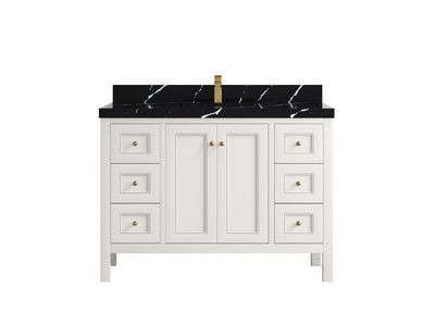 Nashville 48 in. W x 22 in. D Single Sink Bathroom Vanity - Willow Bath and Vanity