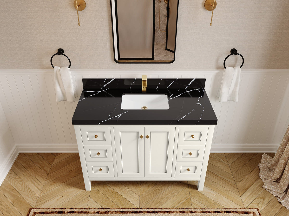 Nashville 48 in. W x 22 in. D Single Sink Bathroom Vanity - Willow Bath and Vanity