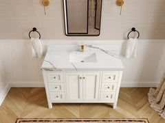 Nashville 48 in. W x 22 in. D Single Sink Bathroom Vanity - photo 48