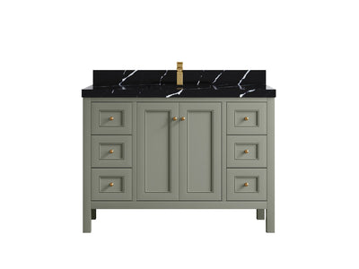 Nashville 48 in. W x 22 in. D Single Sink Bathroom Vanity - Willow Bath and Vanity